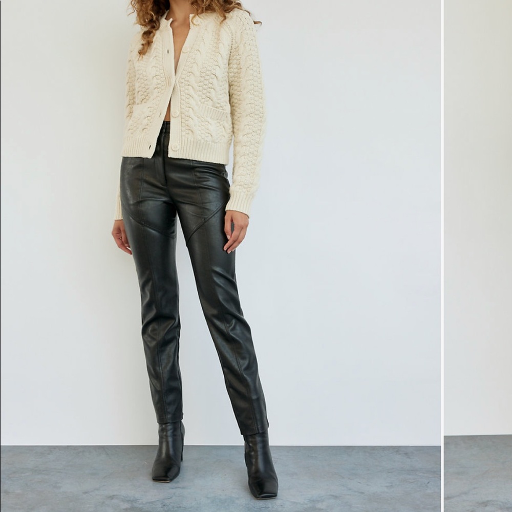 NWT Aritzia Rebel leather pants